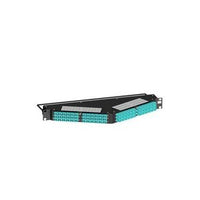 Hubbell FHDV1U144LC12MP4 Fiber Rack Mount Enclosure, 1U, Angled, 144 LC