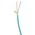 Hubbell HFCD1002P3 HFCD1 Series OM3 Indoor 2-Strand Tight Buffer Distribution, Plenum, M/M, Aqua Jacket