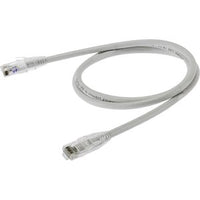 Hubbell NSC6ABK03 netSELECT CAT6A Patch Cord, 3', Black
