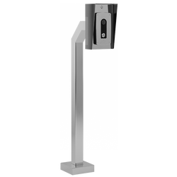 PEDESTAL PRO 42-3-12-SS 42" Heavy Duty Stainless Gooseneck Pedestal