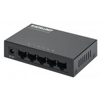 5-Port Fast Ethernet Office Switch, Desktop Size, IEEE 802.3az (Energy Efficient Ethernet), Metal