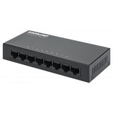 Intellinet 523318 8-Port Fast Ethernet Office Switch, IEEE 802.3az, Metal