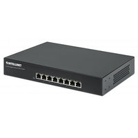 8-Port PoE+ Desktop, 140W, Endspan, 19" Rackmount