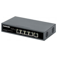5-Port Gigabit PoE-Powered Switch with PoE Passthrough, 1 IEEE 802.3bt, PD PoE Port with 95W Power Input, 4 PSE PoE Port, PoE Power Budget 65W