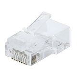 Intellinet 791359 CAT6A 10G RJ45 FastCrimp Modular Plugs, 100-Piece