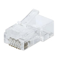 CAT6A 10G RJ45 FastCrimp Modular Plugs, 100-Piece