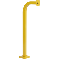 PEDESTAL PRO 42-9C-YEL 42" Safety Yellow Gooseneck Pedestal
