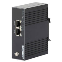 Industrial Gigabit PoE++ Extender, IEEE 802.3bt, 80W, DIN-Rail Mount
