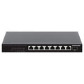 Intellinet 562300 Unmanaged 9-Port PoE++ Switch Panel, 1 SFP+