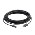 Vaddio 440-1007-008 USB 3.2 Gen 2x1 Type to Type Active Optical Cable Plenum, 26' (8m)
