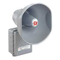 Federal Signal AM302GCX AudioMaster Public Address Hazardous Location Speaker, 30W, Gray