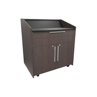 Middle Atlantic L5KCB2SEHA3ZP001 L5 Series 2-Drawers Pre-Configured Lectern Finishing Kit, 43" Wide, Asian Night