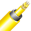 Cleerline 48IAD9125SMOS2P-B SSF 48 Strand OS2, Interlocking Armored Micro Distribution Loose Tube, Plenum Indoor/Outdoor, Cut to Order - Per Foot (20 ft Minimum)