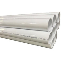 ADI PRO 4B-030279010 0E-PVCVAC79 2" Central Vacuum Tubing Rigid Polyvinyl Chloride, 10-Piece, White