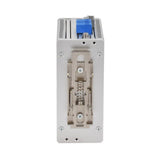 AMG Systems AMG260-2GBT-2S-P180 Series Dual Channel 2+2 Port Industrial PoE Media Converter, DIP-Switch Functions, 2 x 52-56VDC Power Inputs, Fault Relay