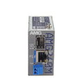 AMG Systems AMG260M-1FBT-1S-P90 Series Industrial PoE Mini Media Converter, 1 x 10/100Base-T(x) RJ45 Port, 1 x 100/1000Base-Fx SFP Port, 52-56VDC Power Input