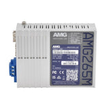 AMG Systems AMG265M-1FBT-1S-P90-T Series Industrial Mini PoE Media Converter, 1 x 10/100Base-T(x) RJ45 Port, 1 x 100/1000Base-Fx SFP Port, Integrated 90W PSU