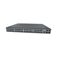 AMG Systems AMG510-48G-4XS Commercial 52-Port Managed Switch, 48x10/100/1000Base-T(x) RJ45 Ports, 4x100M/1/2.5/10G Base-FX SFP+ Ports, 1U, 19" Rack Mount