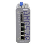 AMG Systems AMG570-4GAT-2S-P120 Series Layer 2+ Managed Industrial Ethernet Switch 4TX(30W) + 2SFP