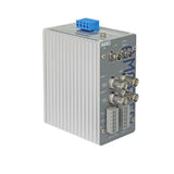 AMG Systems AMGFIB-2VR-3CC-M1B-D Series Dual 2-Channel CVI / TVI / AHD / CVBS Video Receiver, 3-Contact Closure, Multimode 500m, 1-Fiber per Channel, B-Side