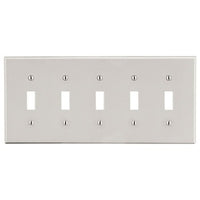 Hubbell P5LA Wall Mount Plate, Wallplate5-G5 TOGLA
