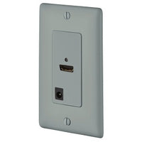 Hubbell ISFH110GY Decora Frame HDMI 110 Set Active OW