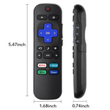 Remote Control Compatible For Roku Tv, Universal Remote Fit For Hisense/Onn/Tcl/