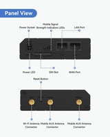 IN STOCK! Teltonika RUT241098000 Industrial 4G LTE Cellular Router, 4G LTE Wi-Fi Router, Automatic failover, Advanced VPN, Certified by Verizon/AT&T/T-Mobile, Industrial 4G Router for North America