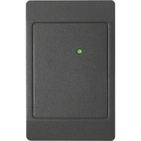 HID 5395CK104 ThinLine II Proximity Reader with Wiegand Output, Pigtail, Beep On, LED Normally Red, Host must Flash Gree
