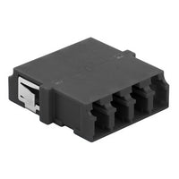 Hubbell FANLCQSC6BK Fiber Optic Cable Connector, 6-Pack, Black