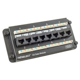 Hubbell NSODM8C6 Net Select CAT6 Data Module, 8-Port Data