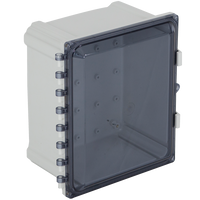 STI EP121007-T EnviroArmour Waterproof Polycarbonate NEMA Enclosure, 12H 10W 7D, Tinted