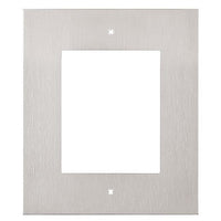 2N 01278-001 IP Verso and LTE Verso 1-Module Frame, In Wall Flush Mount, Nickel