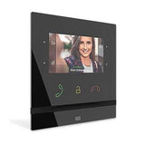 2N 01935-001 Indoor Compact Video Answering Unit with 4.3" Color Display, Black