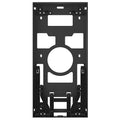 2N 02406-001 IP Style Surface Mount Box, Wall-Mounting Backplate, Black