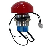2N 02739-001 Red Emergency Button, 10-Pack
