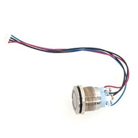 2N 01869-001 IP Safety Button, 19mm diameter, Blue