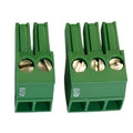 2N 02093-001 IP Verso and Solo 2-Pin Terminal Block for Relay, Green, 10-Pack