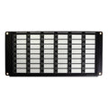 Secutron RAX-1048TZDS-CC Adder Annunciator Chassis, Conformal Coated