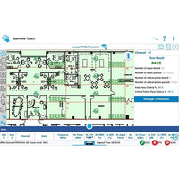 Potter BDA SW061-F SeeHawk Touch SW Indoor Grid Test Option
