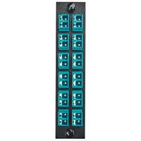 Hubbell FSPNLCDS12AQ Fiber Adapter Panels with LC-Connectors