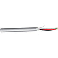 West Penn 3011GY1000 Non Plenum Audio Cable, 4C 20G Stranded Shielded PVC Jacket
