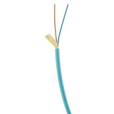 Hubbell HFCD1002R3 Fiber Optic Cable, OM3, 2-Fiber, Distribution Riser, Tight Buffer, Aqua