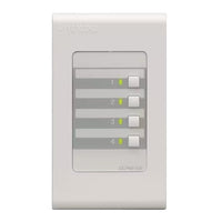 Yamaha DCP4S-US 4-Switch Digital Control Panel for DME7, Wall Mount, US