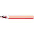 West Penn 60975BRD1000 18/2 Solid Shielded FPLP Fire Alarm Cable, 1000' (304.8m) Reel, Red