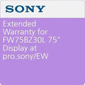 Sony Pro SPS75BZ30LEW5 Extended Warranty Service Plan for Sony FW-75BZ30L 75" BRAVIA Professional Display