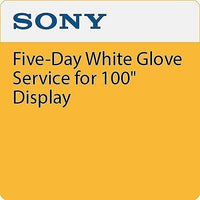 Sony Pro WG5Y100 Day White Glove Service for 100" Display