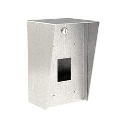 PEDESTAL PRO 610HOU-AIP-01-304 6x10 Stainless Housing - JO-DV Video doorbell