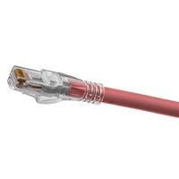 Hubbell HC6APK50 CAT6A Slim Patch Cord, Ascent, 50', Pink