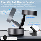 Vacuum Suction Magnetic Phone Holder, Retractable Strong